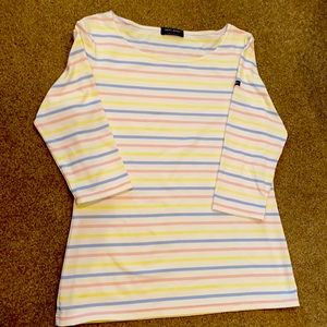 Saint James 3/4 length sleeve top.